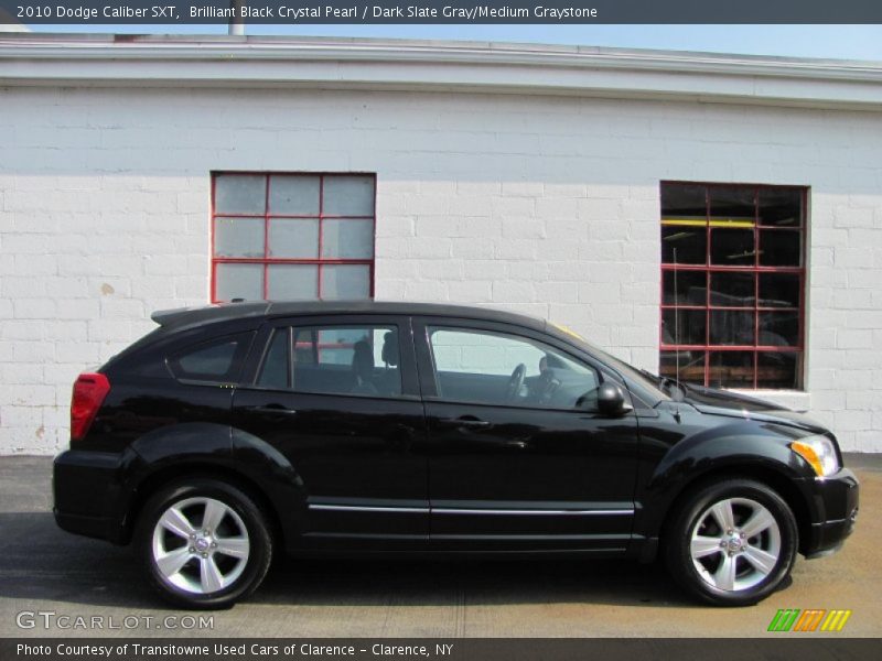 Brilliant Black Crystal Pearl / Dark Slate Gray/Medium Graystone 2010 Dodge Caliber SXT