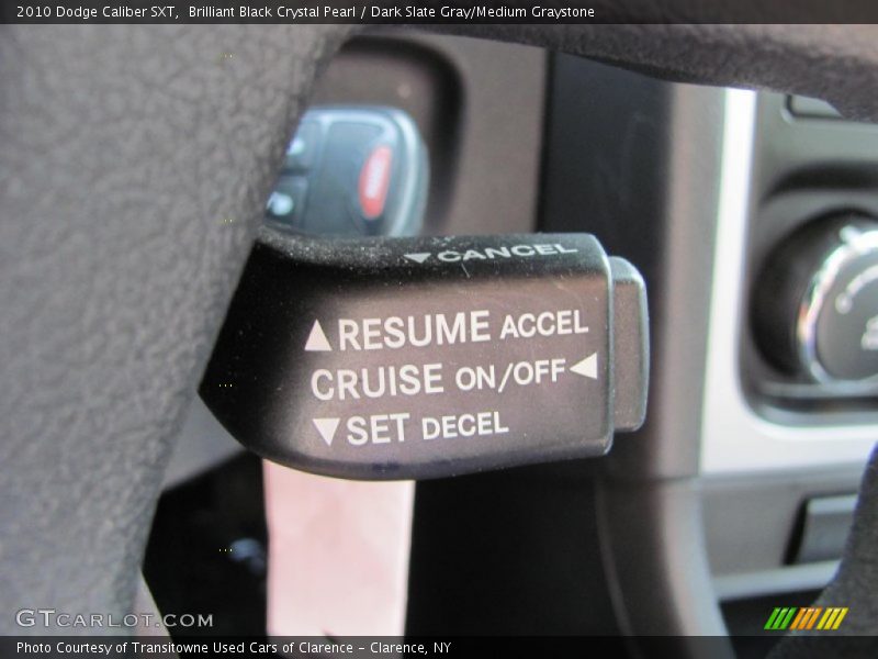 Brilliant Black Crystal Pearl / Dark Slate Gray/Medium Graystone 2010 Dodge Caliber SXT
