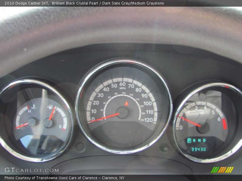 Brilliant Black Crystal Pearl / Dark Slate Gray/Medium Graystone 2010 Dodge Caliber SXT