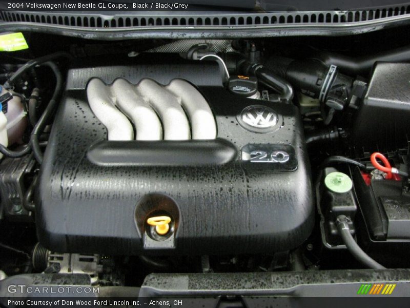 Black / Black/Grey 2004 Volkswagen New Beetle GL Coupe