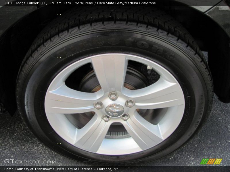 Brilliant Black Crystal Pearl / Dark Slate Gray/Medium Graystone 2010 Dodge Caliber SXT
