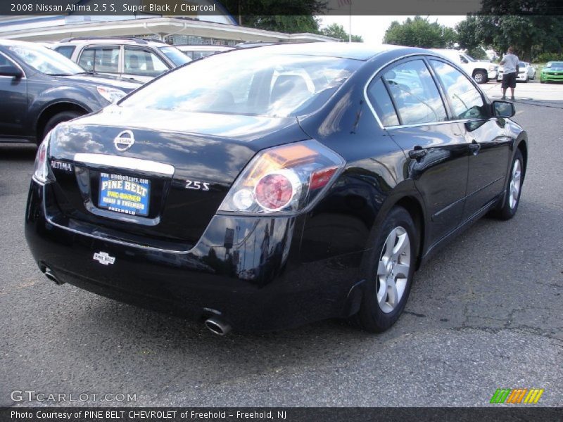 Super Black / Charcoal 2008 Nissan Altima 2.5 S