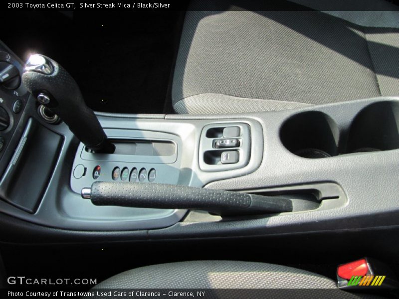 Silver Streak Mica / Black/Silver 2003 Toyota Celica GT