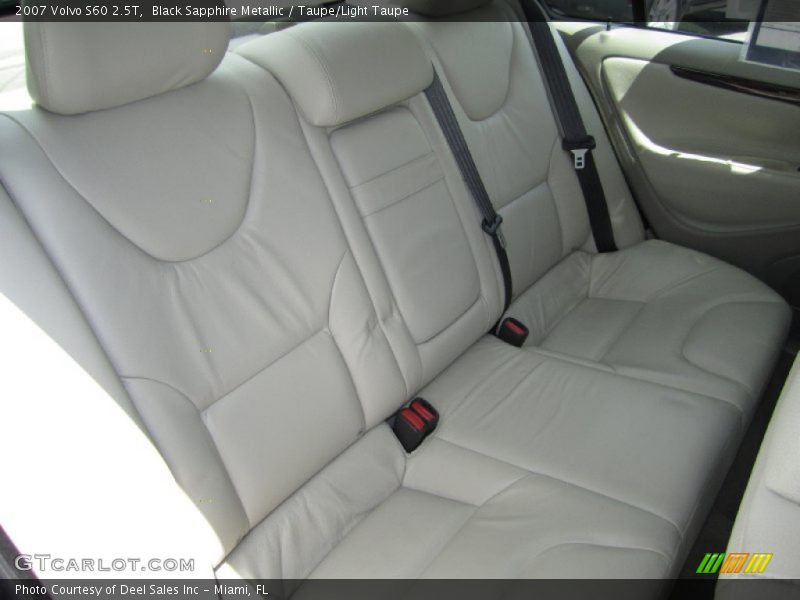 Black Sapphire Metallic / Taupe/Light Taupe 2007 Volvo S60 2.5T
