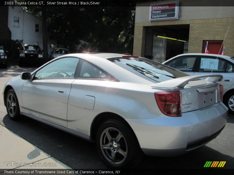 Silver Streak Mica / Black/Silver 2003 Toyota Celica GT