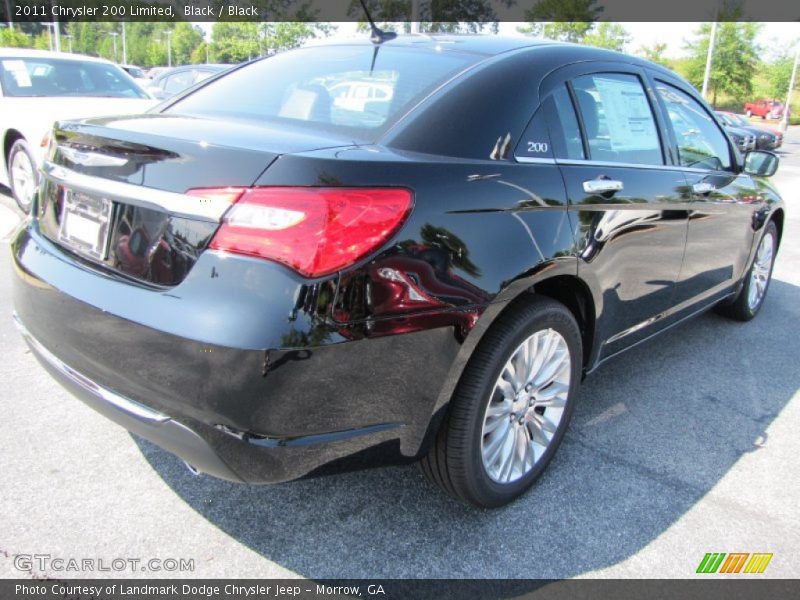 Black / Black 2011 Chrysler 200 Limited