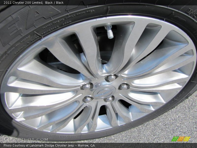 Black / Black 2011 Chrysler 200 Limited