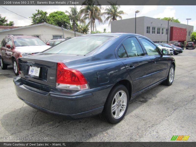 Barents Blue Metallic / Taupe 2008 Volvo S60 2.5T