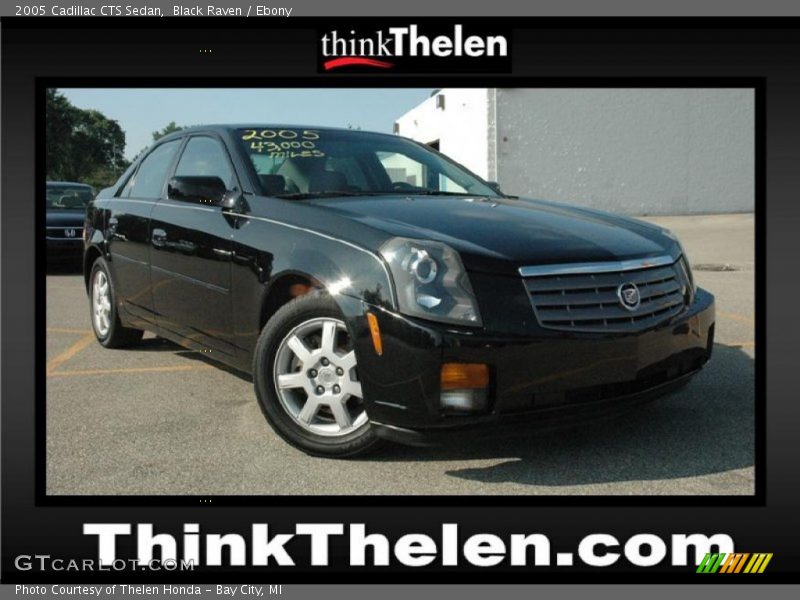 Black Raven / Ebony 2005 Cadillac CTS Sedan