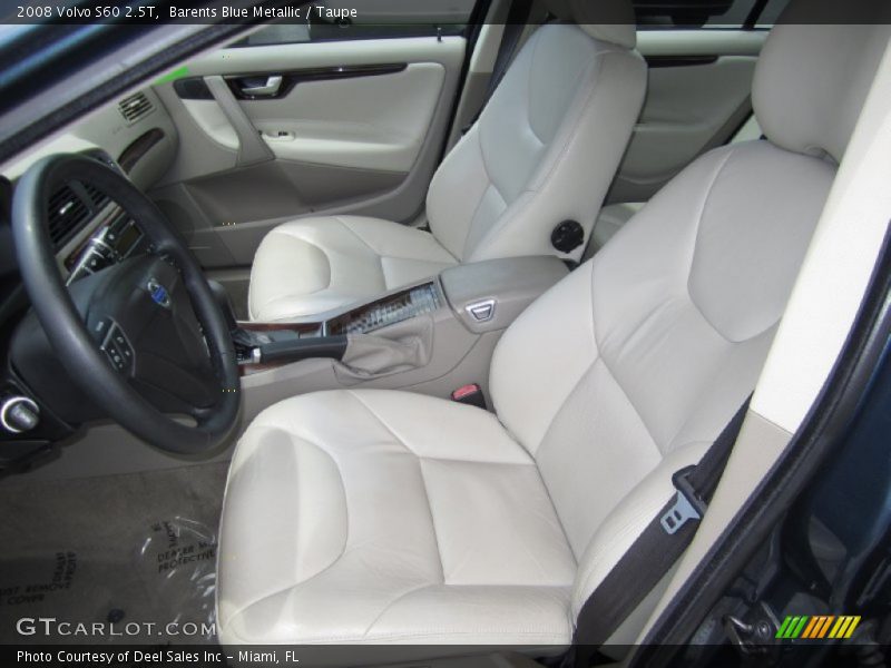Barents Blue Metallic / Taupe 2008 Volvo S60 2.5T