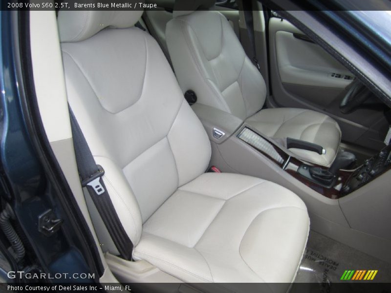 Barents Blue Metallic / Taupe 2008 Volvo S60 2.5T