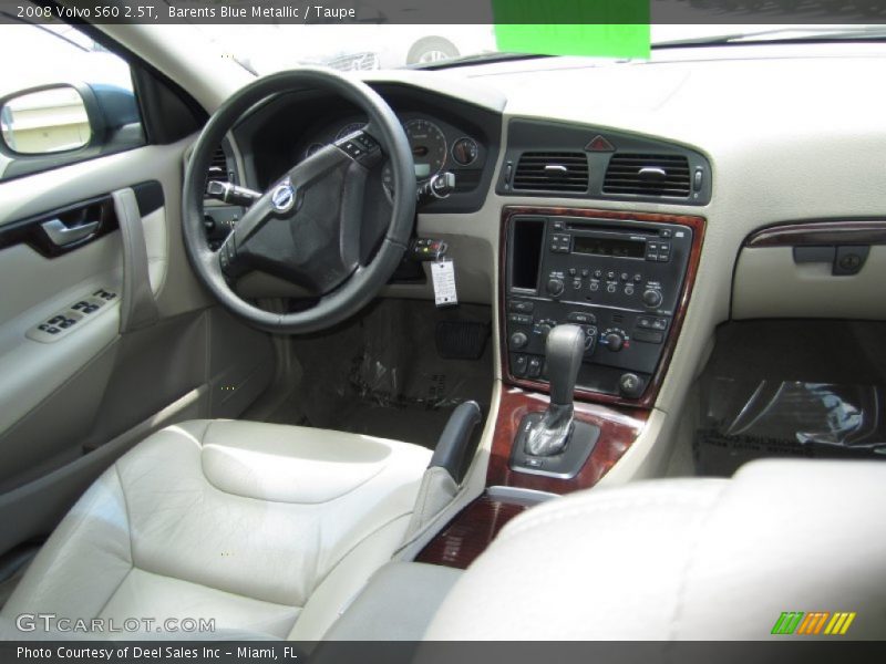 Barents Blue Metallic / Taupe 2008 Volvo S60 2.5T