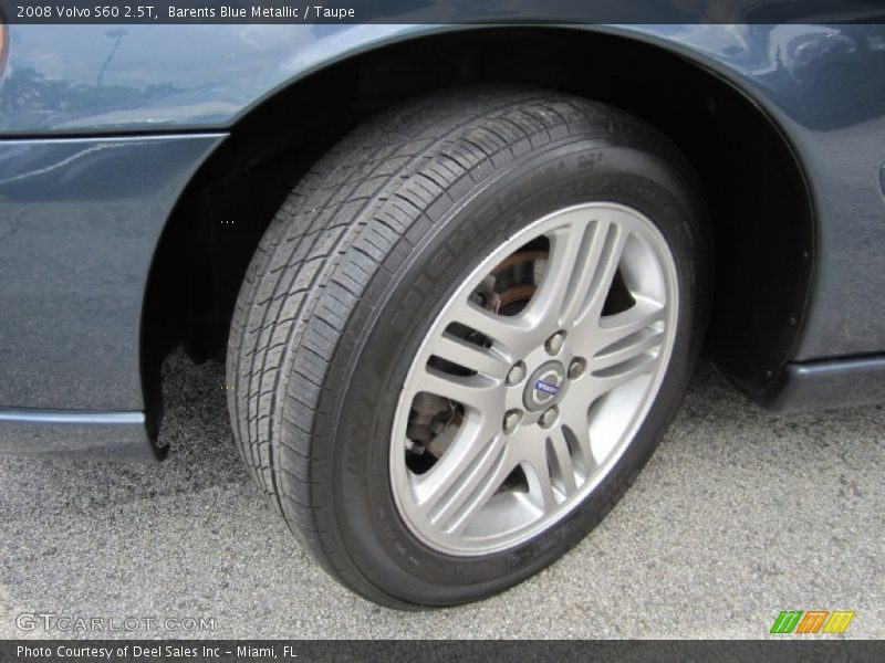 Barents Blue Metallic / Taupe 2008 Volvo S60 2.5T