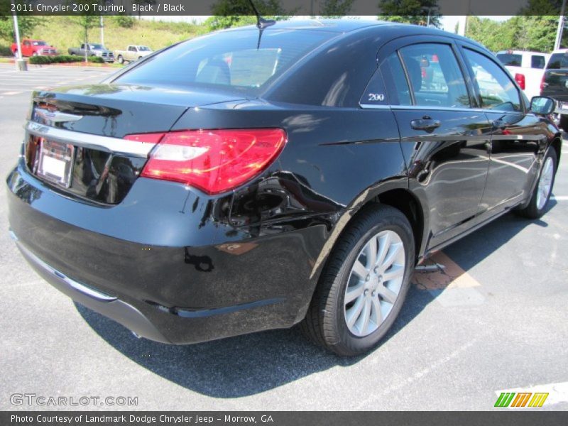 Black / Black 2011 Chrysler 200 Touring