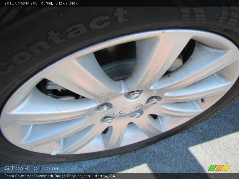 Black / Black 2011 Chrysler 200 Touring
