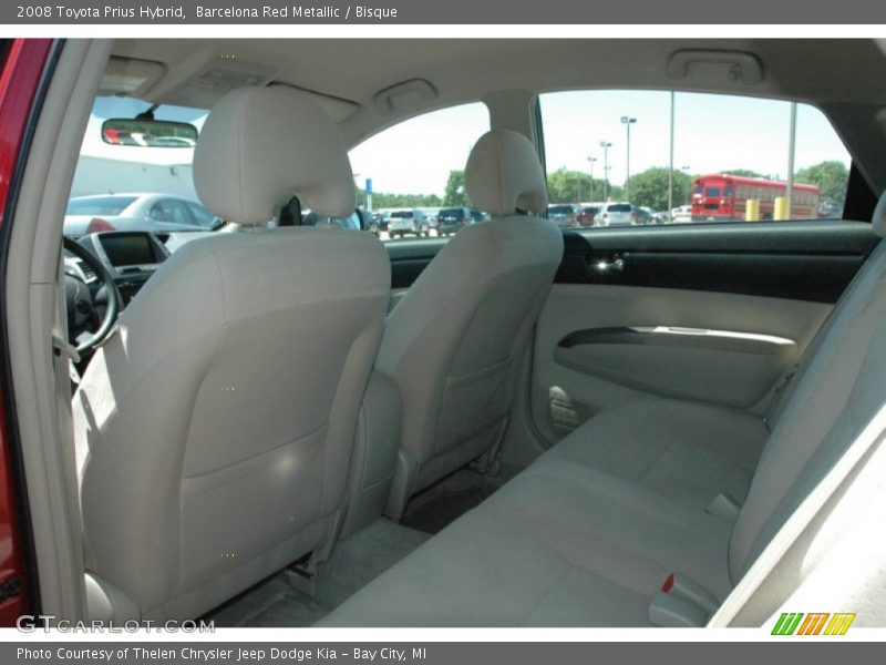Barcelona Red Metallic / Bisque 2008 Toyota Prius Hybrid