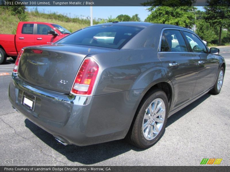 Tungsten Metallic / Black 2011 Chrysler 300 Limited