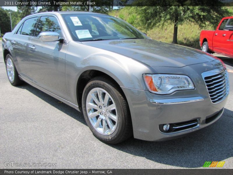 Tungsten Metallic / Black 2011 Chrysler 300 Limited