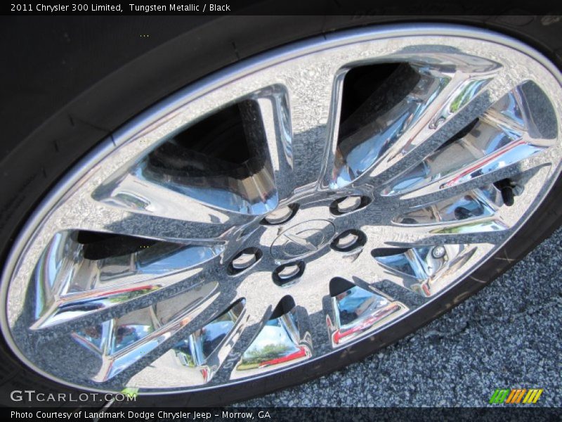 Tungsten Metallic / Black 2011 Chrysler 300 Limited