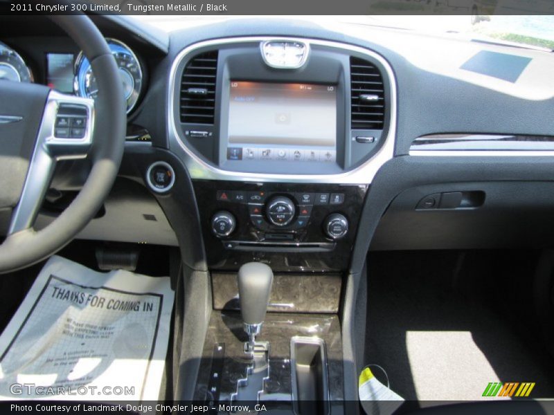 Tungsten Metallic / Black 2011 Chrysler 300 Limited