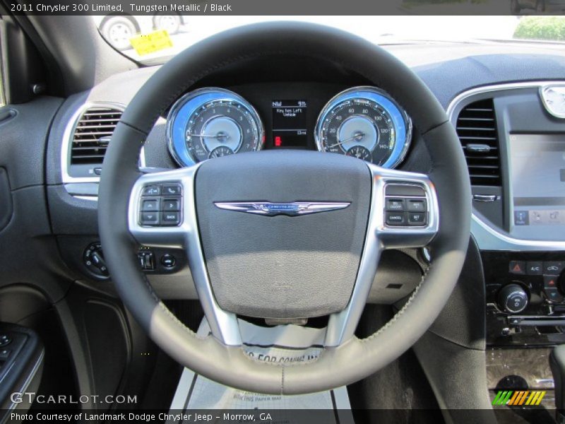 Tungsten Metallic / Black 2011 Chrysler 300 Limited