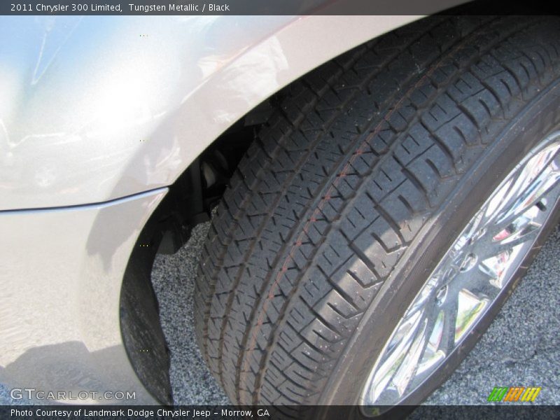 Tungsten Metallic / Black 2011 Chrysler 300 Limited