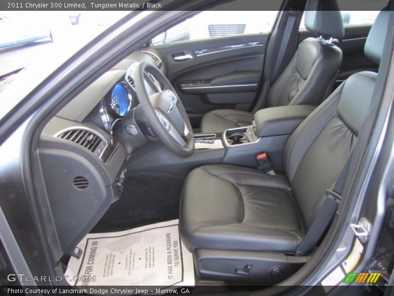 Tungsten Metallic / Black 2011 Chrysler 300 Limited
