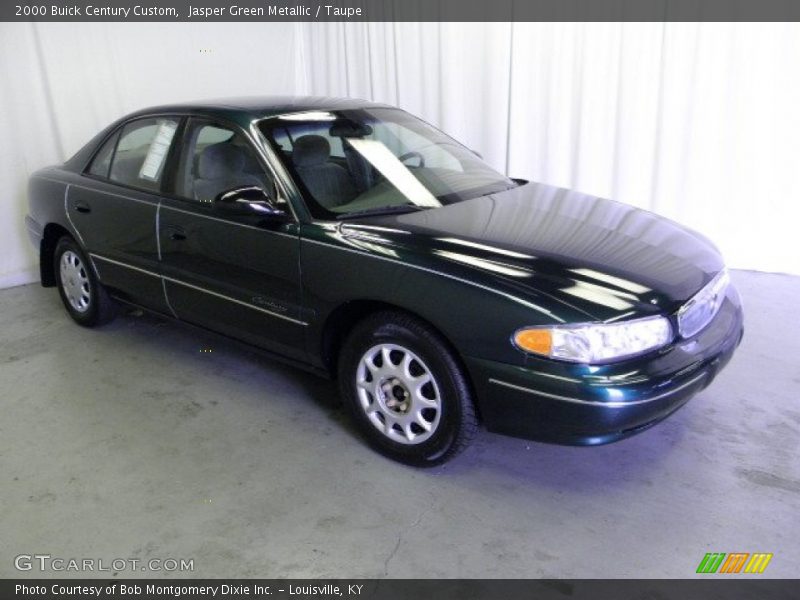 Jasper Green Metallic / Taupe 2000 Buick Century Custom