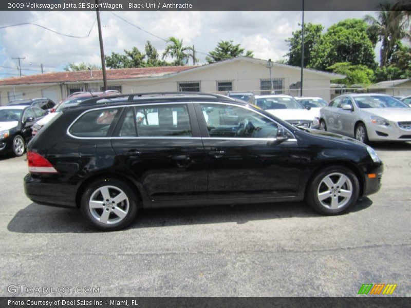 Black Uni / Anthracite 2009 Volkswagen Jetta SE SportWagen