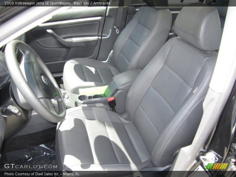 Black Uni / Anthracite 2009 Volkswagen Jetta SE SportWagen