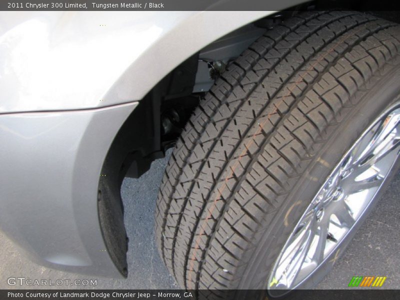 Tungsten Metallic / Black 2011 Chrysler 300 Limited