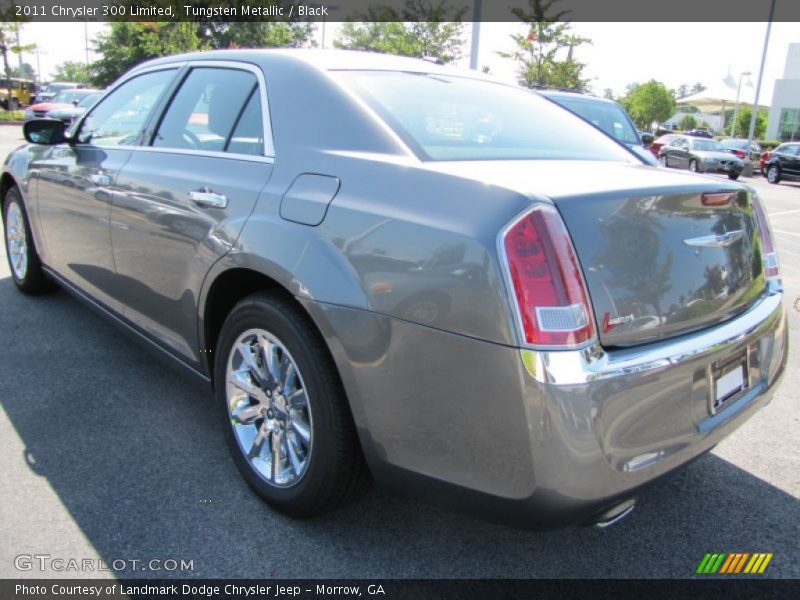 Tungsten Metallic / Black 2011 Chrysler 300 Limited
