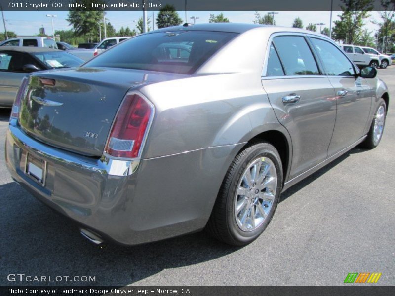 Tungsten Metallic / Black 2011 Chrysler 300 Limited