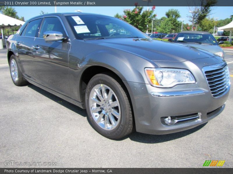 Tungsten Metallic / Black 2011 Chrysler 300 Limited