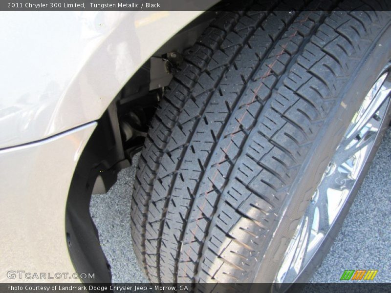 Tungsten Metallic / Black 2011 Chrysler 300 Limited