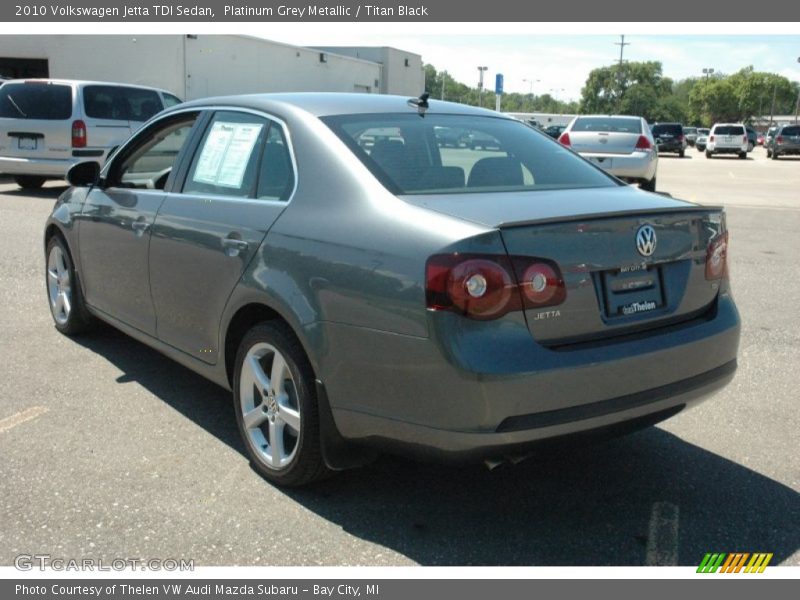 Platinum Grey Metallic / Titan Black 2010 Volkswagen Jetta TDI Sedan