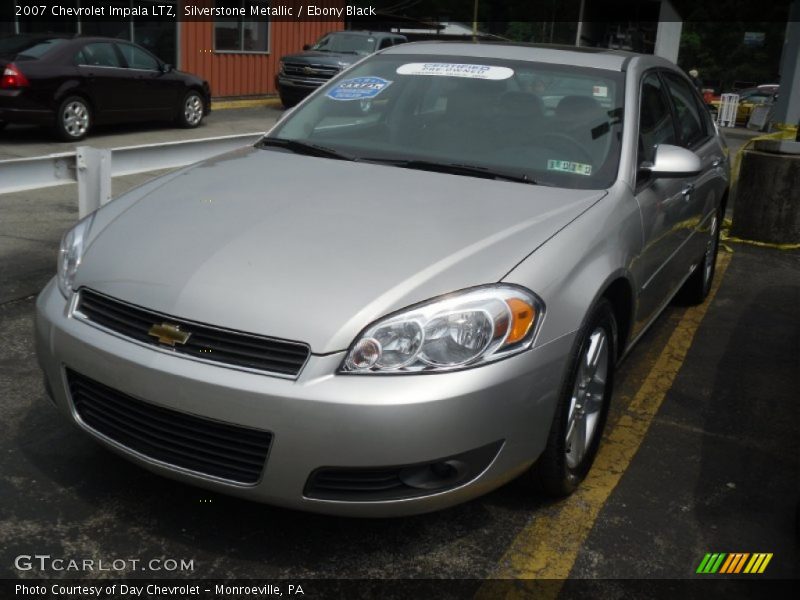 Silverstone Metallic / Ebony Black 2007 Chevrolet Impala LTZ