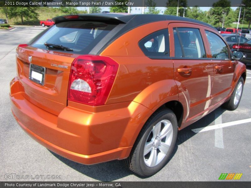 Mango Tango Pearl / Dark Slate Gray 2011 Dodge Caliber Mainstreet