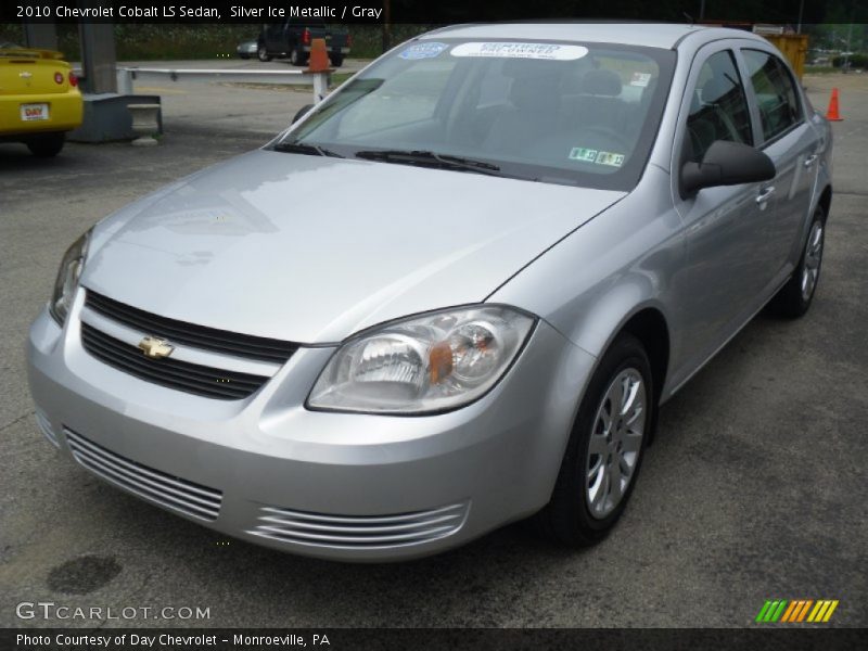 Silver Ice Metallic / Gray 2010 Chevrolet Cobalt LS Sedan