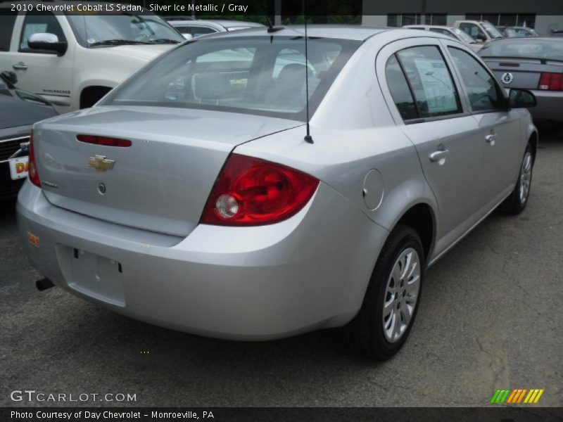 Silver Ice Metallic / Gray 2010 Chevrolet Cobalt LS Sedan