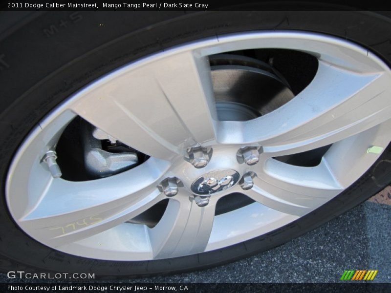 Mango Tango Pearl / Dark Slate Gray 2011 Dodge Caliber Mainstreet