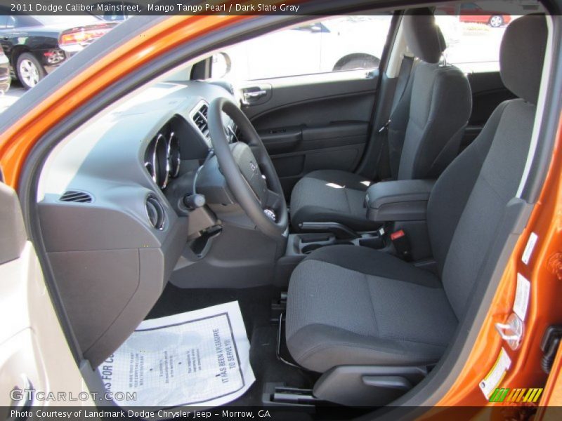 Mango Tango Pearl / Dark Slate Gray 2011 Dodge Caliber Mainstreet