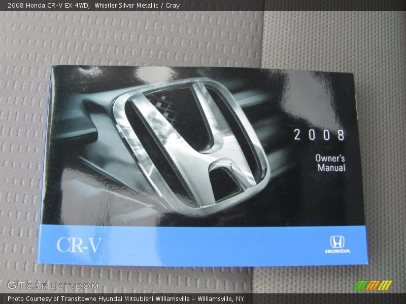 Whistler Silver Metallic / Gray 2008 Honda CR-V EX 4WD