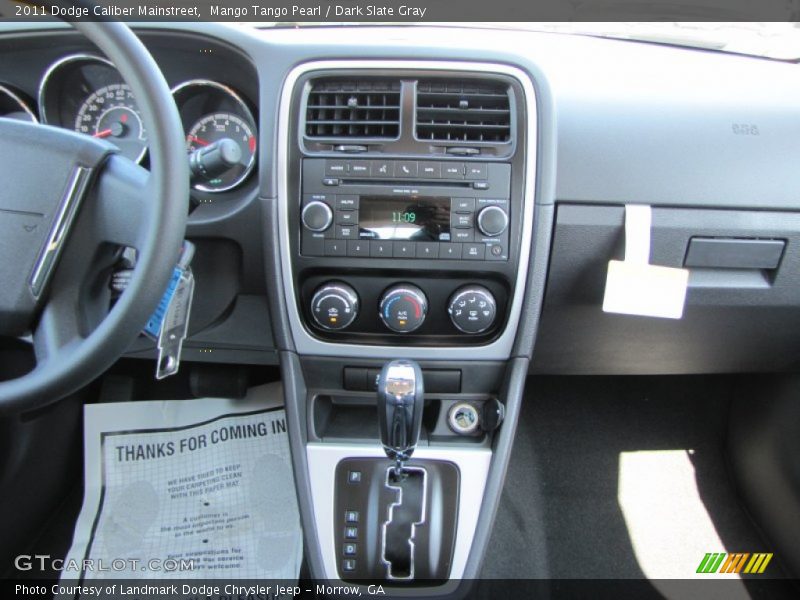 Mango Tango Pearl / Dark Slate Gray 2011 Dodge Caliber Mainstreet