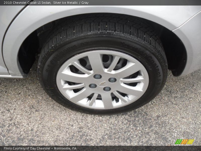 Silver Ice Metallic / Gray 2010 Chevrolet Cobalt LS Sedan