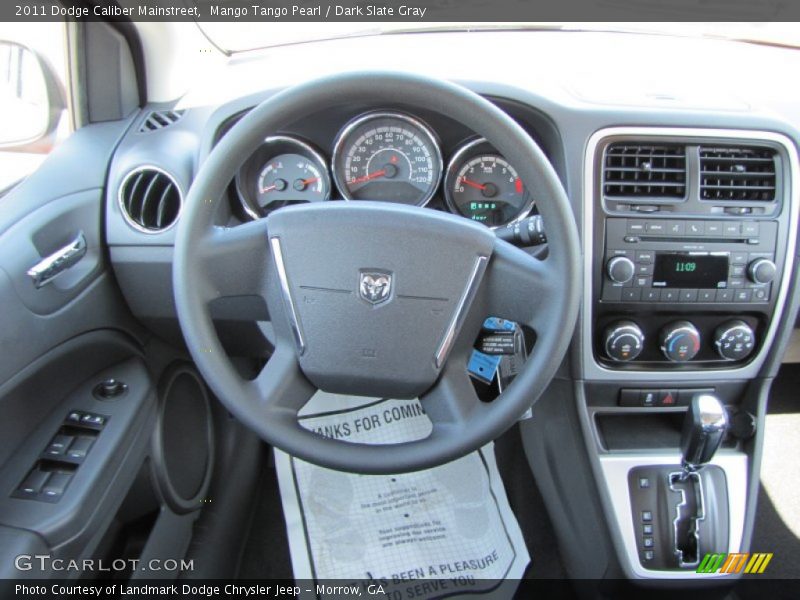 Mango Tango Pearl / Dark Slate Gray 2011 Dodge Caliber Mainstreet