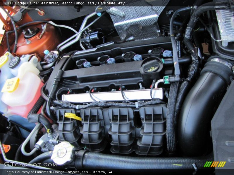 Mango Tango Pearl / Dark Slate Gray 2011 Dodge Caliber Mainstreet