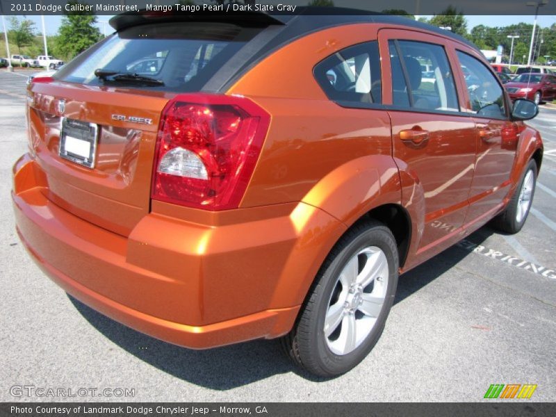Mango Tango Pearl / Dark Slate Gray 2011 Dodge Caliber Mainstreet