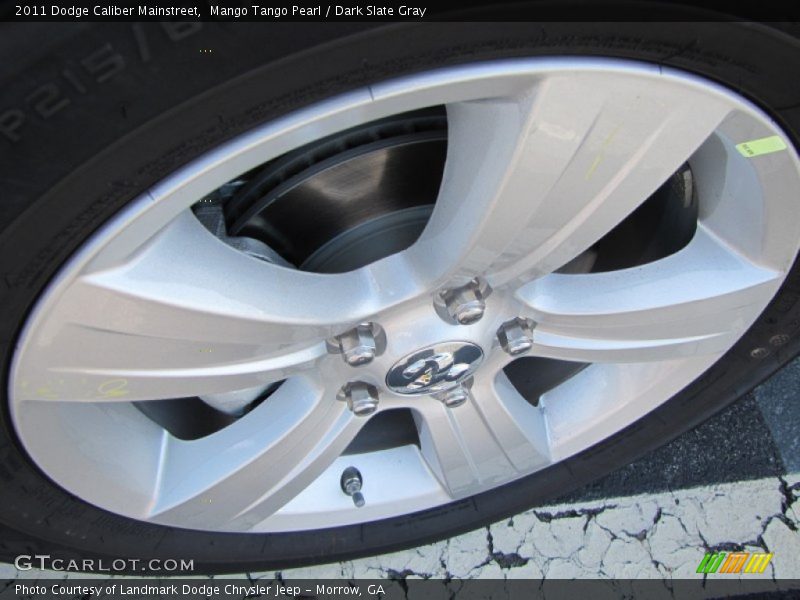 Mango Tango Pearl / Dark Slate Gray 2011 Dodge Caliber Mainstreet