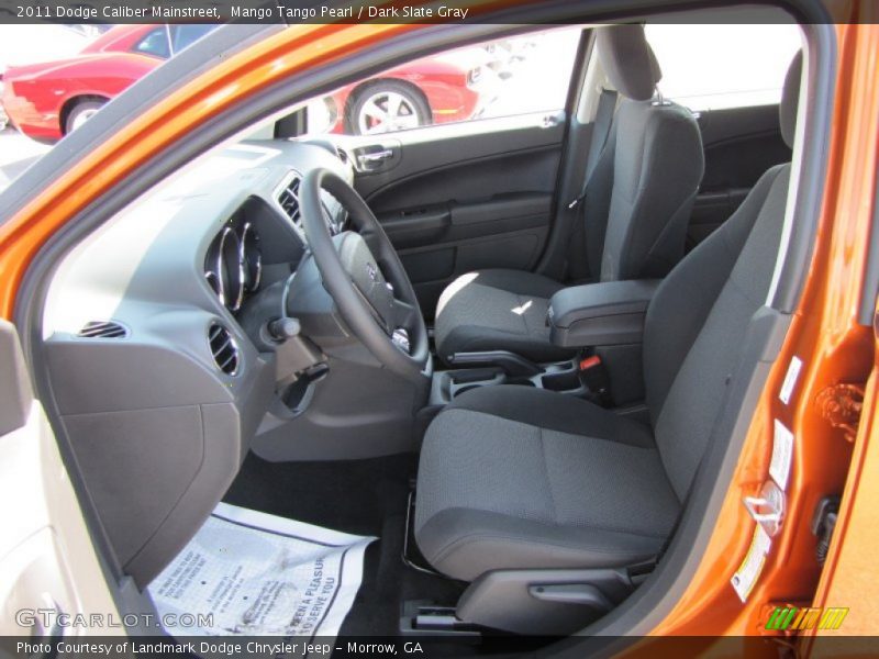 Mango Tango Pearl / Dark Slate Gray 2011 Dodge Caliber Mainstreet